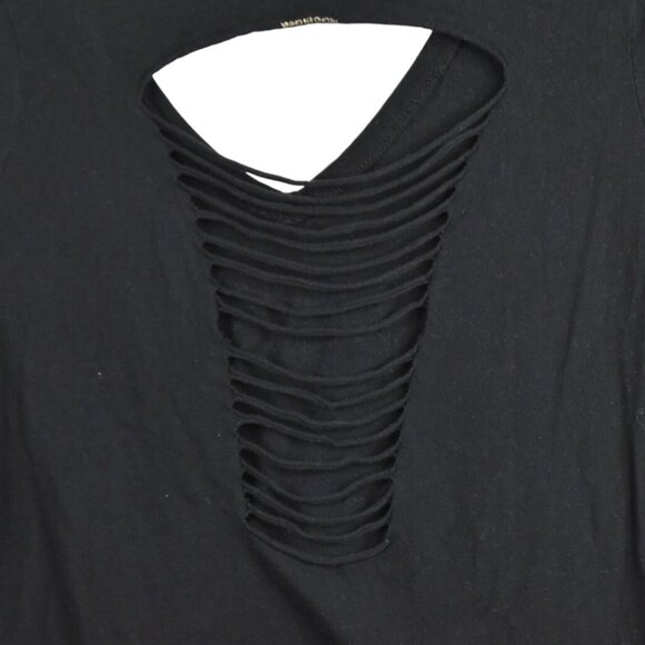 Nicki Minaj Shirt XL Womens Graphic Print Cut Out Back Cotton Grunge - Picture 6 of 6